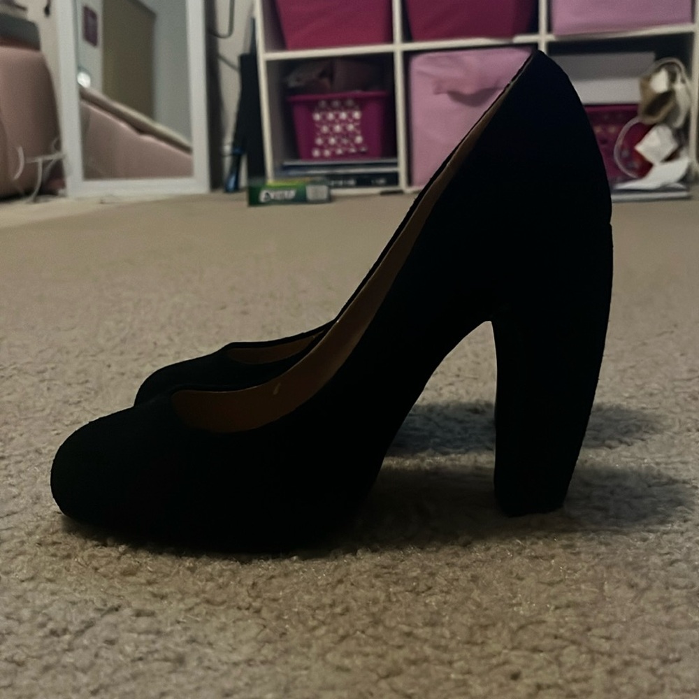 Black heels